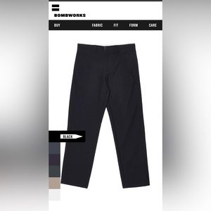 Outlier Bombtwill Black 36” BNWOT